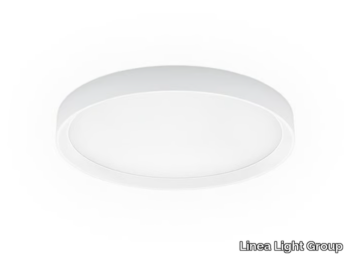TARA_R - LED glass and aluminium ceiling light _ Linea Light Group