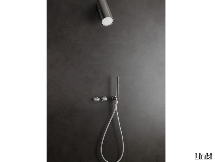 IOO 307 - Recessed stainless steel and ceramic shower mixer _ Linki