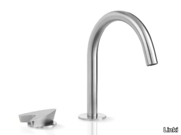 ARROW ARW101 - 2 hole countertop stainless steel washbasin mixer _ Linki