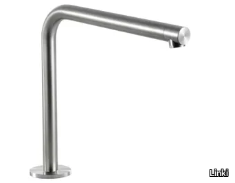 CANNE 032 - Deck-mounted stainless steel sink spout _ Linki