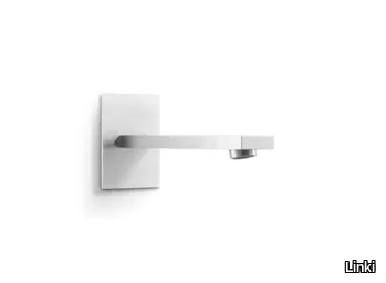 CANNE 104 - Wall-mounted stainless steel sink spout _ Linki