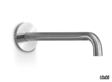 CANNE 134 - Wall-mounted stainless steel sink spout _ Linki