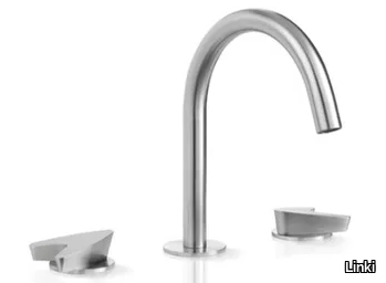 ARROW ARW201 - 3 hole countertop stainless steel washbasin mixer _ Linki