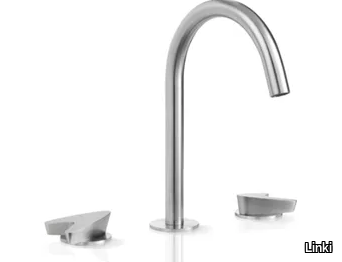 ARROW ARW202 - 3 hole countertop stainless steel washbasin mixer _ Linki