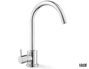 DECO 002 - Countertop single handle stainless steel washbasin mixer _ Linki