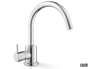 DECO 004 - Countertop single handle stainless steel washbasin mixer _ Linki