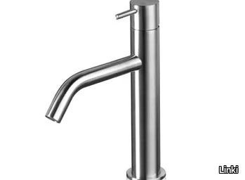 DECO 302 - Countertop single handle stainless steel washbasin mixer _ Linki