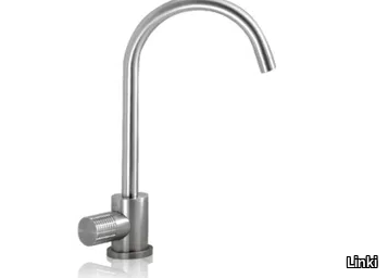 KRONOS KRO002 - Countertop single handle stainless steel washbasin mixer _ Linki