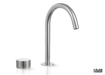 KRONOS KRO102 - 2 hole countertop stainless steel washbasin mixer _ Linki