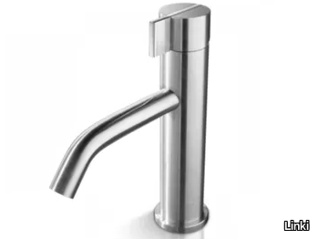 INSERT 002 - Countertop single handle stainless steel washbasin mixer _ Linki