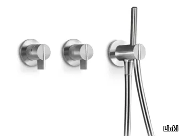 INSERT 230 - Stainless steel bathtub / shower tap set with shower hand _ Linki