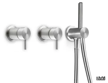 ONE 226 - Stainless steel Bathtub / shower tap set with shower hand _ Linki