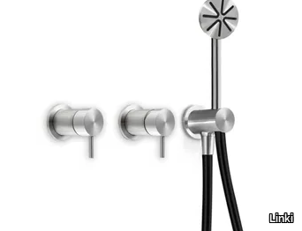 ONE 227 - Stainless steel bathtub / shower tap set with shower hand _ Linki