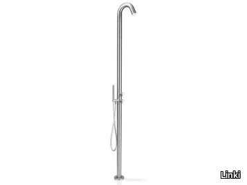 OUTDOOR 002 - Stainless steel outdoor shower with hand shower _ Linki