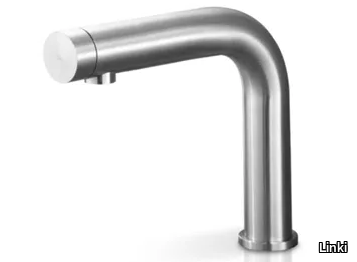 PURO 002 - Countertop hydroprogressive stainless steel washbasin mixer _ Linki