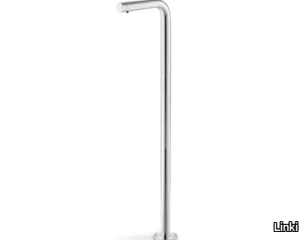 PURO 060 - Floor standing hydroprogressive stainless steel washbasin mixer _ Linki