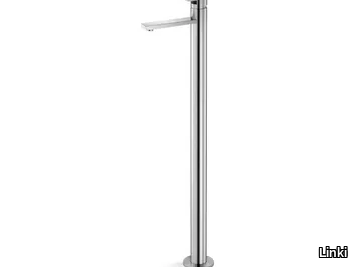 TEK 060 - Floor standing single handle stainless steel washbasin mixer _ Linki