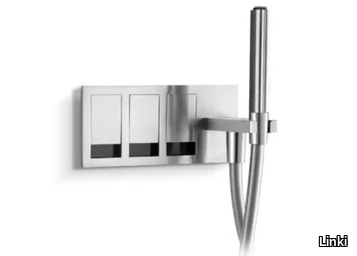 TEK 201 - Stainless steel set with shower hand and diverter _ Linki