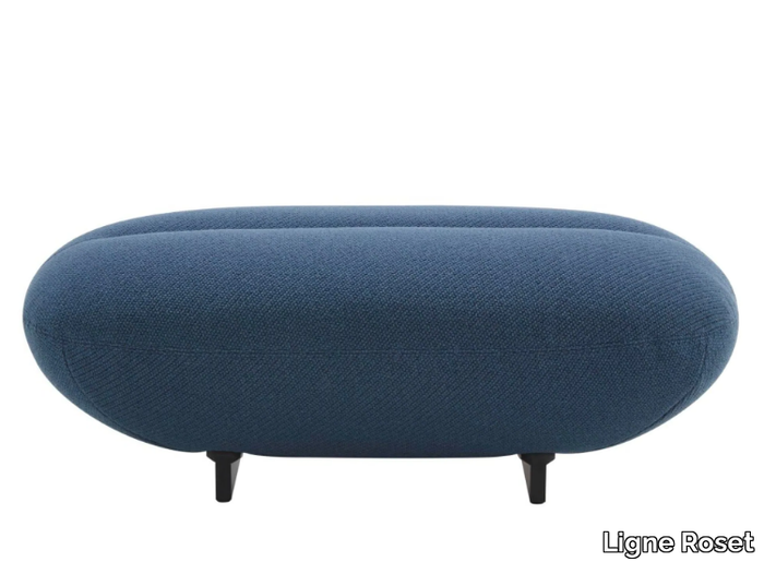 MANAROLA - Upholstered fabric footstool _ Ligne Roset