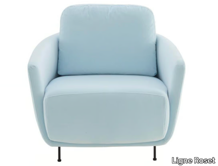 OKURA - Fabric armchair with armrests _ Ligne Roset