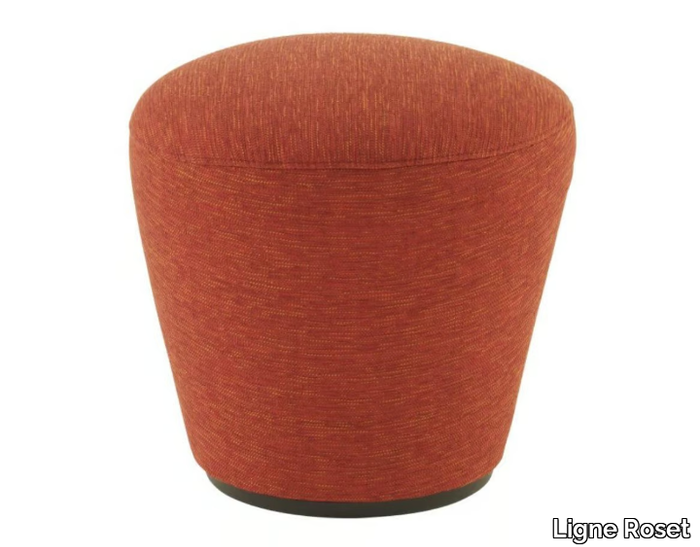 ANDA - Upholstered round fabric pouf _ Ligne Roset