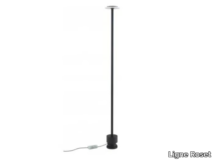 CALCITE - LED steel floor lamp _ Ligne Roset