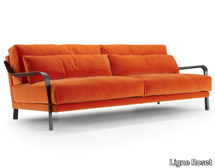 CITYLOFT - Leather sofa _ Ligne Roset