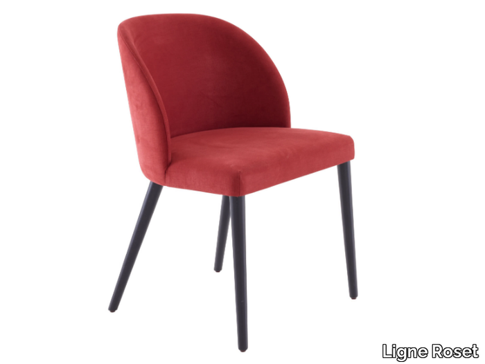 GIULIANA - Upholstered fabric chair _ Ligne Roset