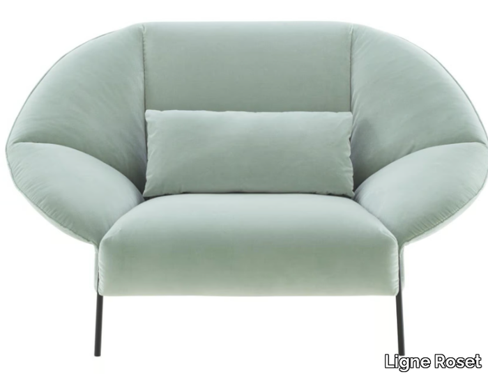 PAIPAÏ - Fabric armchair with removable cover _ Ligne Roset