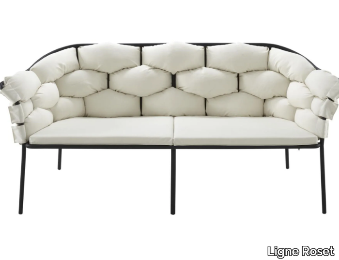 SERPENTINE - 2 seater fabric garden sofa _ Ligne Roset