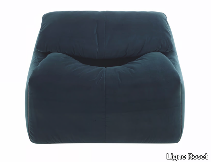 PLUMY - Fabric armchair with removable cover _ Ligne Roset