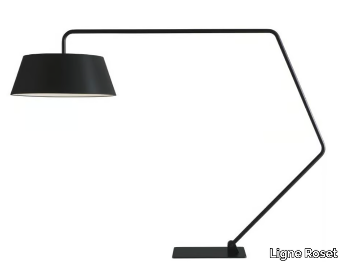 BUL - Reading metal floor lamp with dimmer _ Ligne Roset