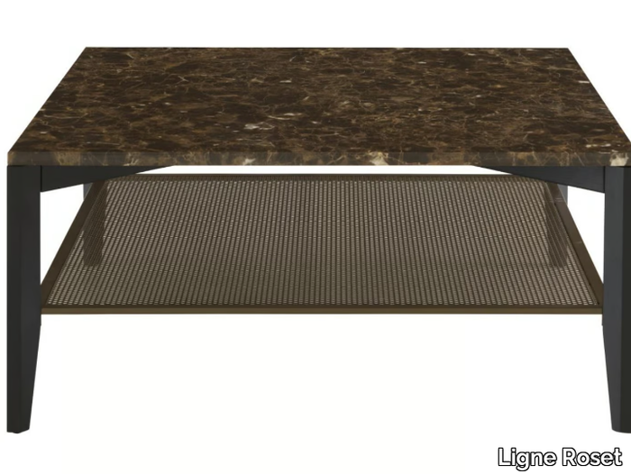 INAMMA - Square marble coffee table _ Ligne Roset