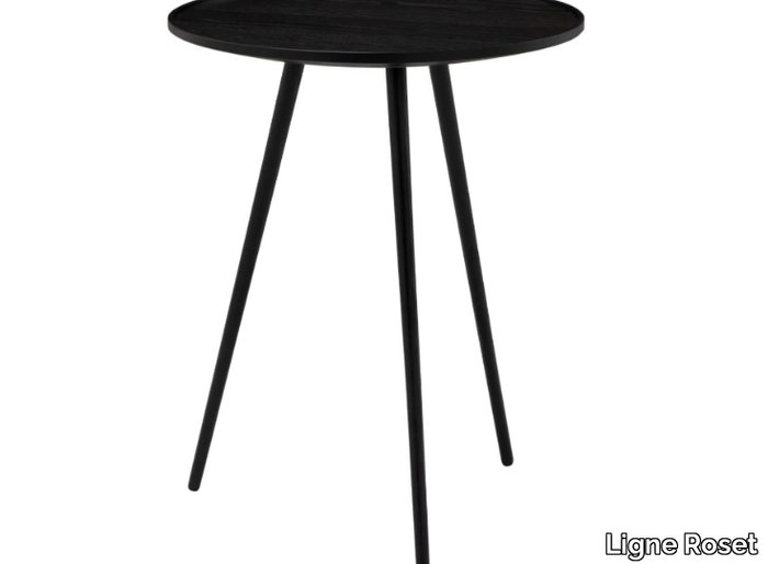 LINDEN - Round ash coffee table _ Ligne Roset