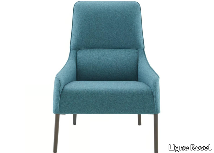 LONG ISLAND - Fabric armchair with armrests _ Ligne Roset