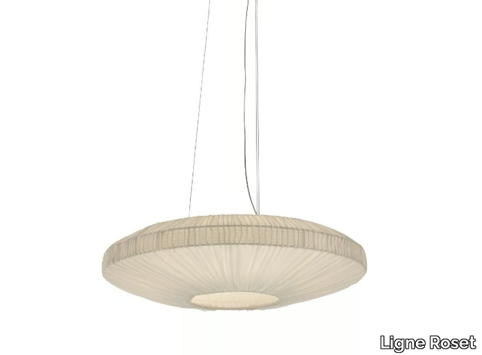 RUFLETTE - Cotton pendant lamp _ Ligne Roset