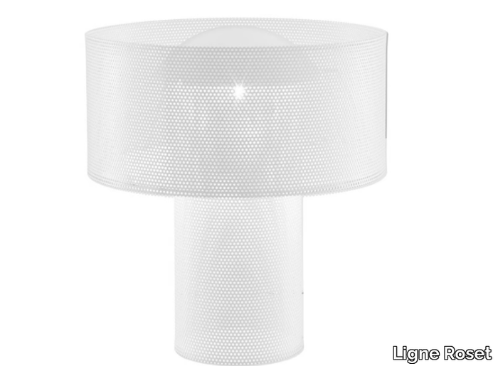 ASOLA - Halogen steel table lamp _ Ligne Roset