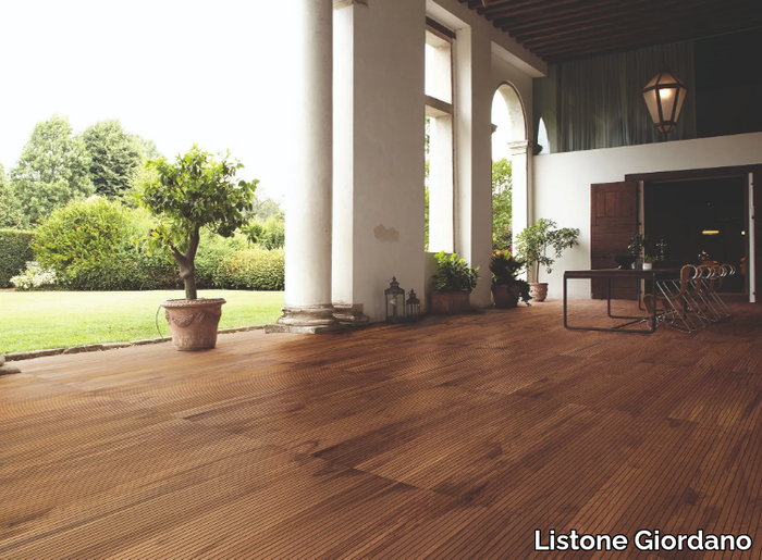 MARINE TEAK - Teak outdoor floor tiles _ Listone Giordano