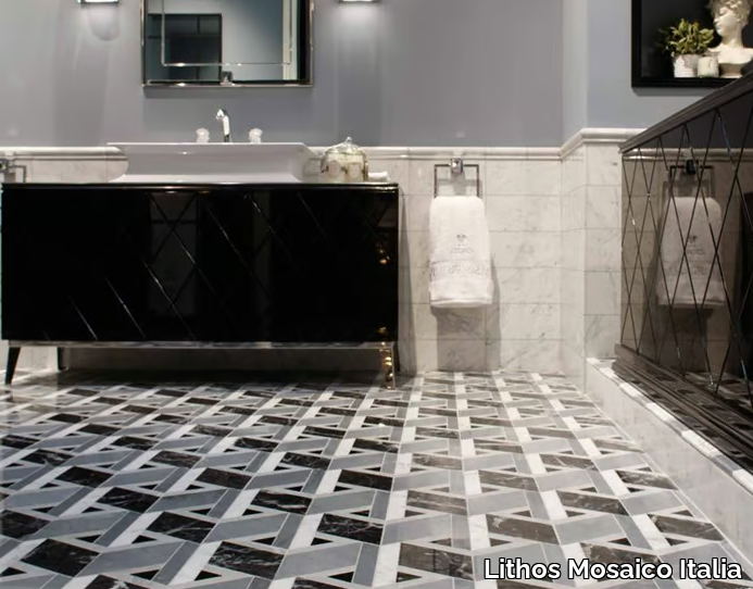 CUBE - Marble flooring _ Lithos Mosaico Italia