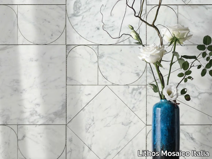 UNO - Marble wall/floor tiles _ Lithos Mosaico Italia