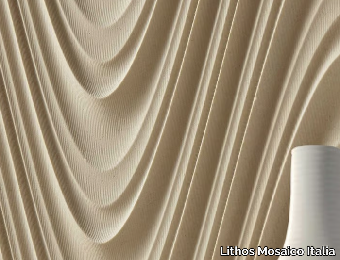 WALL 1 LIMESTONE - Marble 3D Wall Tile _ Lithos Mosaico Italia