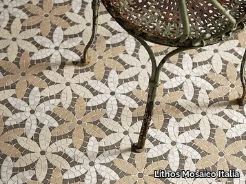 ARTISTIC CONTEMPORARY - PRÈ DE FLEURS - Marble mosaic _ Lithos Mosaico Italia