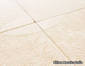 ELLIPTIC PIAZZA - Trani stone wall/floor tiles _ Lithos Mosaico Italia