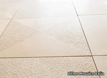 TRIANGULAR SQUARE - Trani stone wall/floor tiles _ Lithos Mosaico Italia