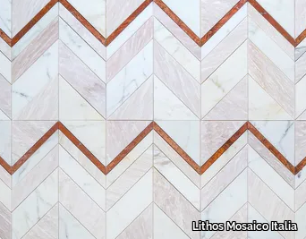 CHEVY - PINK - Marble wall/floor tiles _ Lithos Mosaico Italia