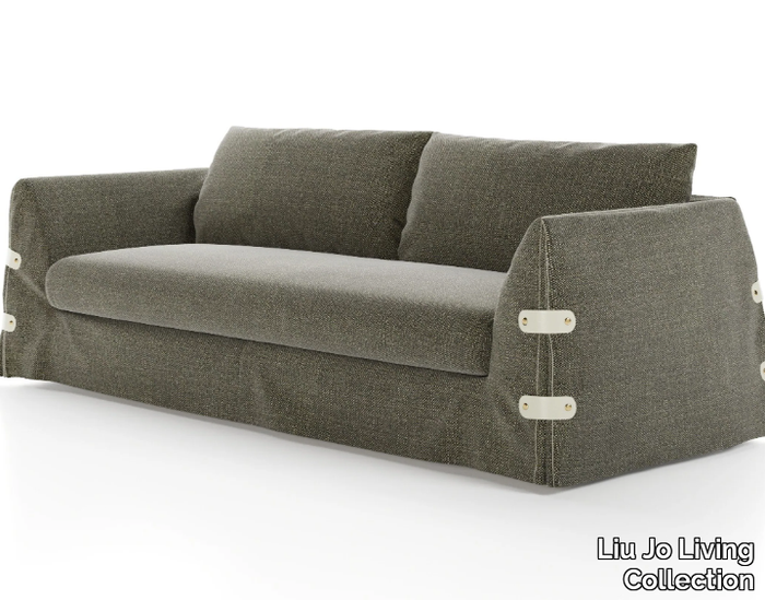 BOTTON UP - 3 seater fabric sofa _ Liu Jo Living Collection