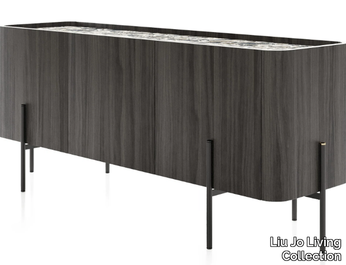 CAILLOU - MDF sideboard with doors _ Liu Jo Living Collection