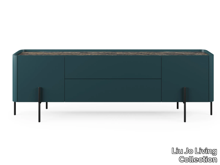 CAILLOU - Multi-layer wood sideboard with drawers _ Liu Jo Living Collection