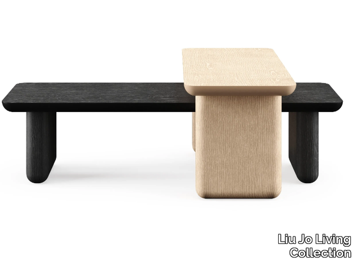 CAILLOU - Wooden bench _ Liu Jo Living Collection