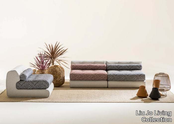 GLAM - Fabric garden sofa _ Liu Jo Living Collection